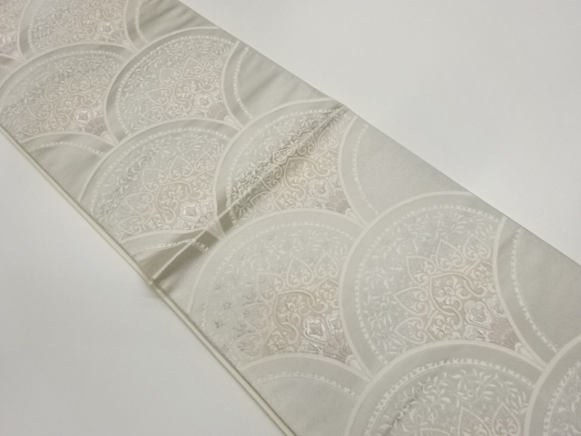 JAPANESE FUKURO OBI / WOVEN SEIGAIHA